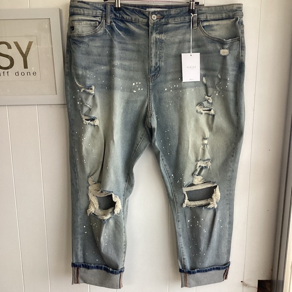 KanCan Denim - KanCan Faded Blue Denim Jeans